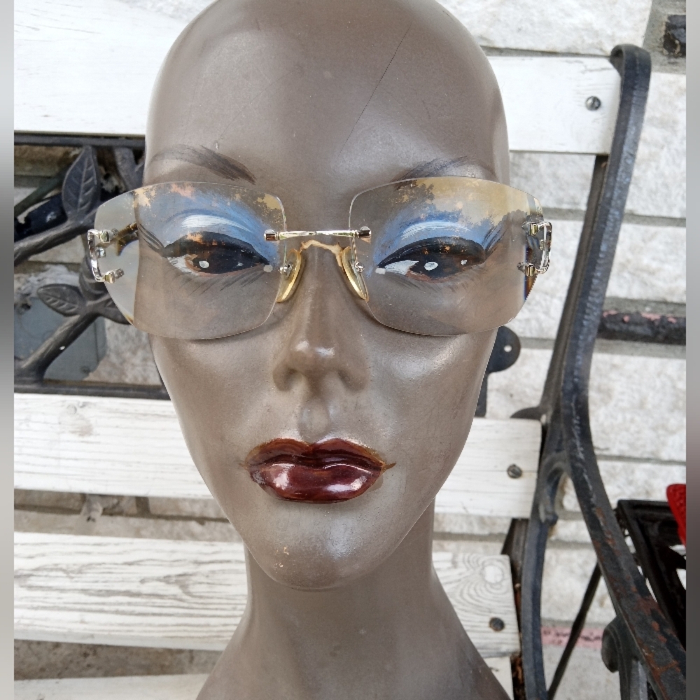 Cartier rimless eyeglasses